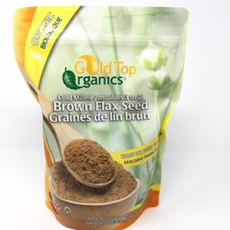 Gold Top Organics Brown Ground Flax Seed