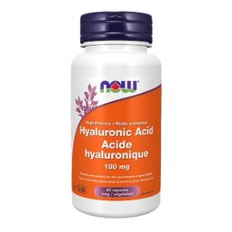 Now Hyaluronic Acid - 100 mg