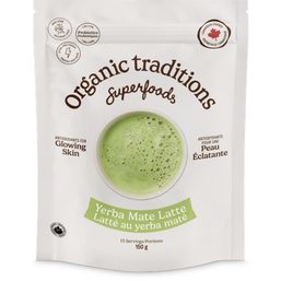Organic Traditions Yerba Mate Mint Latte