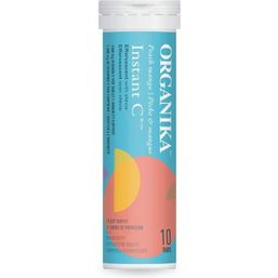 Organika Instant C Effervescent with Stevia - Peach Mango