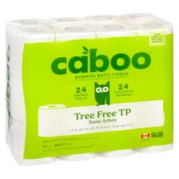 Caboo Bamboo and Sugarcane Bath Tissue