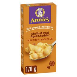 Annie's Macaroni & Cheese - Shells & Real Wisconsin Aged Cheddar