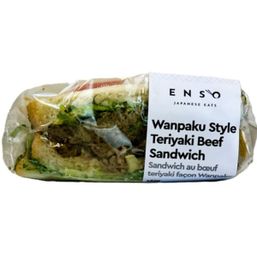 ENSO JAPANESE EATS INC. Wanpaku Style Teriyaki Beef Sandwich