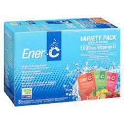 Ener-Life Vitamin C Effervescent Powdered Drink Mix - Variety Pack 1,000 mg