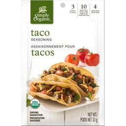 Simply Organic Seasoning Mix - Mild Taco
