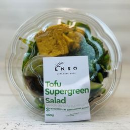 Enso Japanese Eats Tofu SuperGreen Salad