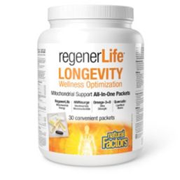 Natural Factors RegenerLife Longevity Wellness Optimization