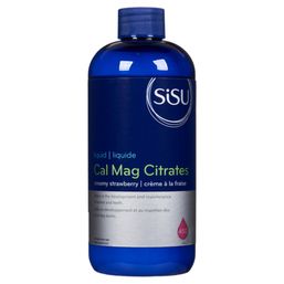 Sisu Calcium & Magnesium Citrates - Strawberry