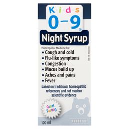 Homeocan Kids 0-9 Night Syrup