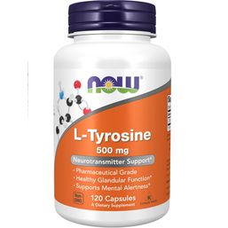 Now L-Tyrosine - 500 mg
