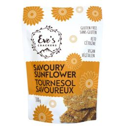 Eve's Crackers Keto Crackers - Savoury Sunflower