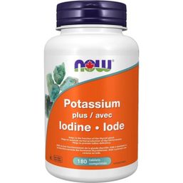 Now Potassium Plus Iodine - 225 mcg