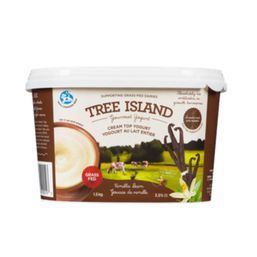 Tree Island Yogurt Cream Top Yogurt - Vanilla