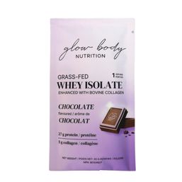 Glow Body Nutrition Whey Isolate Enhanced - Bovine Collagen Choc