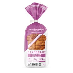 Carbonaut Gluten Free Bread - Cinnamon Raisin