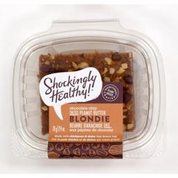 Shockingly Healthy Salted Peanut Blondie