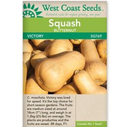 West Coast Seeds Seeds - Victory F1 Winter Squash