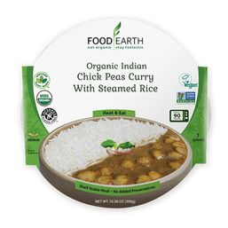 Food Earth Organic Chickpea Curry with Rice