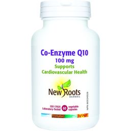 New Roots Herbal Co-Enzyme Q10 · 100 mg