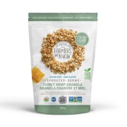 One Degree Organic Foods Sprouted Granola - Honey Hemp