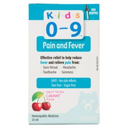 Homeocan Kids 0-9 Pain and Fever - Cherry