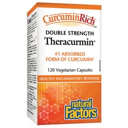 Natural Factors CurcuminRich Double Strength Theracurmin