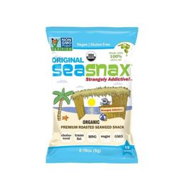 SeaSnax Premium Roasted Seaweed Snack - Original