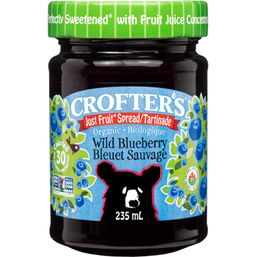 Crofter's Just Fruit Spread - Wild Blueberry