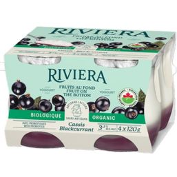 Riviera Organic Yogourt - Black Currant