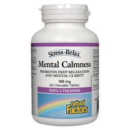 Natural Factors Stress-Relax Mental Calmness - 100 mg
