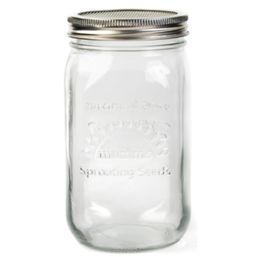 Mumm's Sprouting Seeds 1L Glass Sprouting Jar
