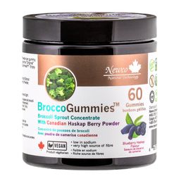 Newco BroccoGummies Blueberry Haskap