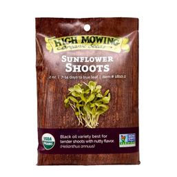 High Mowing Organic Seeds Sunflower Shoots
