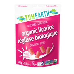 YumEarth Licorice - Strawberry