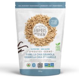 One Degree Organic Foods Sprouted Granola - Vanilla Chia