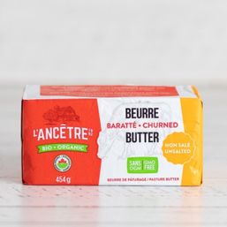 L'Ancetre Unsalted Butter Org