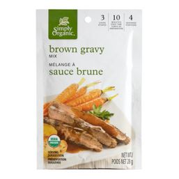 Simply Organic Gravy Mix - Brown