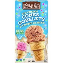 Let’s Do Organic Ice Cream Cones - Gluten-Free