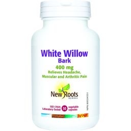 New Roots Herbal White Willow Bark 400mg