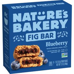 Nature's Bakery Whole Wheat Fig Bar - Blueberry