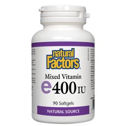Natural Factors Mixed Vitamin E - 400 IU