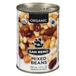 San Remo Canned Mixed Beans Organic