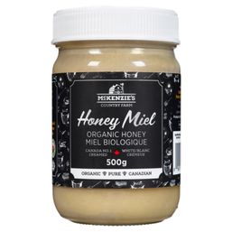 McKenzie's Country Farm Organic Honey Canada No.1 White Unpasturized Creamed