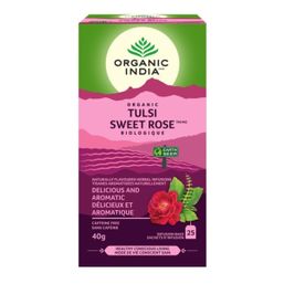 Organic India Tea - Tulsi Sweet Rose