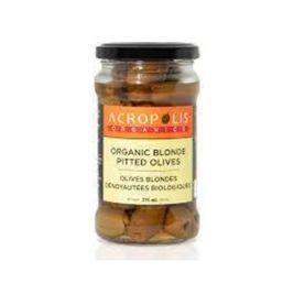 Acropolis Organics Blonde Pitted Olives Organic