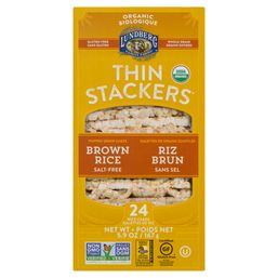 Lundberg Thin Stackers - Brown Rice - Salt Free