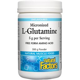 Natural Factors Micronized L-Glutamine - 5 g