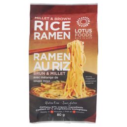 Lotus Foods Rice Ramen - Millet & Brown
