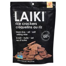 Laiki Rice Crackers - Black Rice