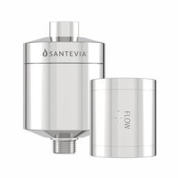 Santevia Shower Filter - Chrome - Housing and Cartridge